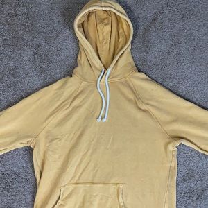 Yellow Hoodie from Target (Goodfellow). Got the wrong size, but love the color